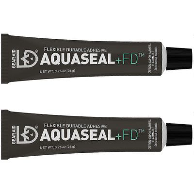 Gear Aid Vaihdetuki Aquaseal FD .75 oz. Ulkoiluvarusteiden korjausliima - 2-Pakkaus 0.75 oz.