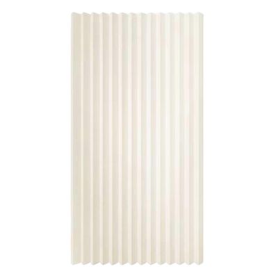 Taitettava magneettinen suihkuverho vedenpitävä nopeasti kuivuva verho kotihotellin kylpyhuonekäyttöön Beige Curtain