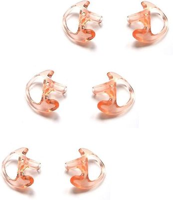 Ersättning Soft Silicone Ear Buds Medium Earmold för Walkie Talkie Air Acoustic Earpiece Headset (förpackning med 3 par)