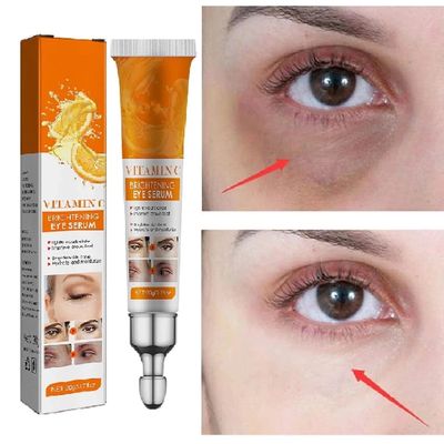 Fongwan C-vitamiini silmänympärysvoide Anti Dark Circles -silmäpussi, Ryppyjä estävä kiinteys Kosteuttava valkaiseva silmäseerumi, Beauty Health 2 kpl