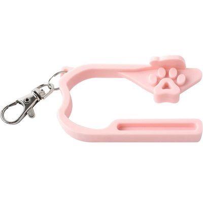 Turvaistuimen soljen vapautustyökalu - helppo avata apu niveltulehdukseen, pitkiin kynsiin, vanhempiin lapsiin - nappipainin vauvalle Vaaleanpunainen