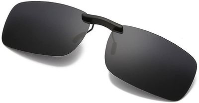 Xqday Polariserede solbriller til Brille wearers overdimensionerede solbriller med briller sag for mænd