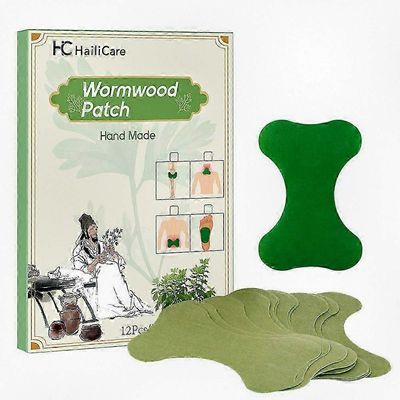 Wellnee polvikipulaastarit niskan vyötärö- ja nivelkipuun - Koiruohotarratyynyt lihasvaivojen hoitoon Koiruoho lannerangan laastari