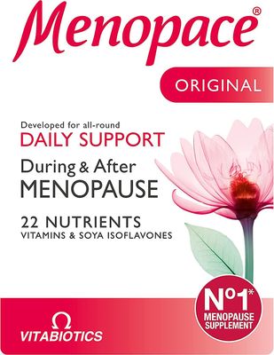 Vitabiotics Vitabiootit, Menopace, 30 tablettia