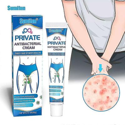 Miesten kutinaa estävä voide, Private Care Cream, Antibakteerinen, Anti-Itch Ja Deodorantti 20g Tw 1KPL