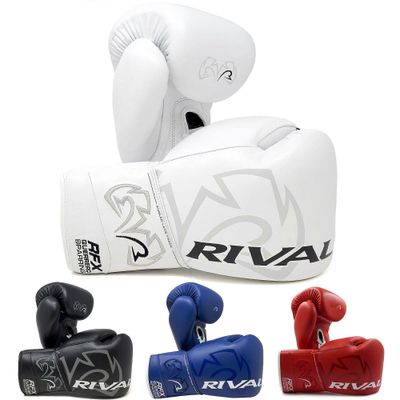 Rival Boxing RIVAL Nyrkkeily RFX-Guerrero HDEF Nauhat Sparraushanskat, Ensiluokkainen Nahka Sininen 12 oz.