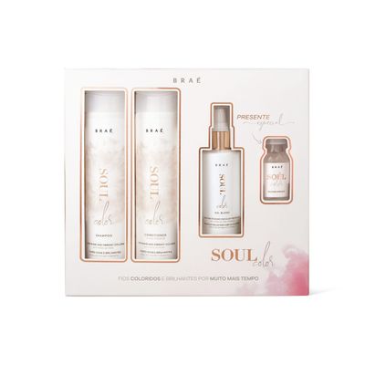 Brae Braé - Äärimmäinen 4-in-1 värisuojasarja säteileville hiuksille