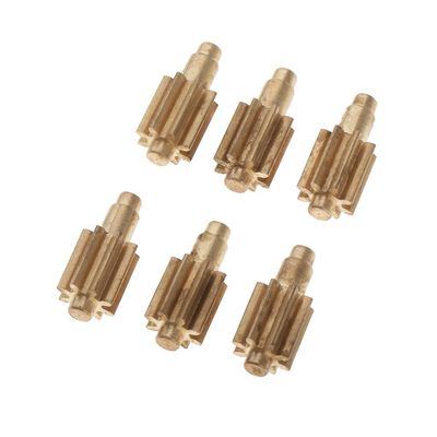 6 stk. 10. skala differential planetgear lastbil Ekstra Accs 1,3 cm gaver