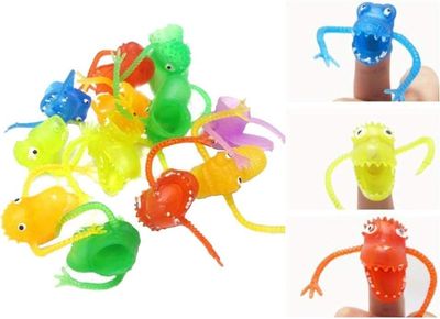 20 stk Giftfri Monster Finger dukker Skummelt Finger Monsters Kids Creative Toy