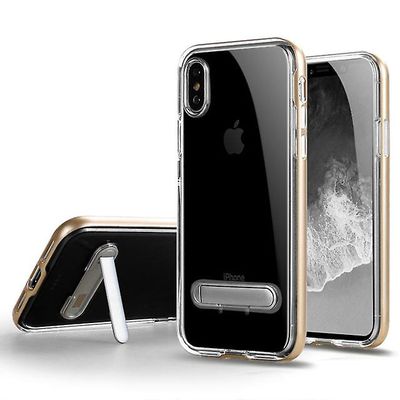 AIR Stødsikker skal sag med stand til Huawei Mate 9 Pro - Guld