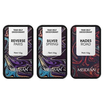 3kpl kiinteä hajustesarja 3kpl, kannettava hajuvesi pitkäkestoinen unisex