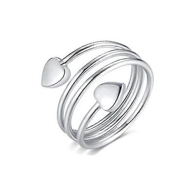 Lymfaattinen tyhjennys Terapeuttiset magneettiterapiarenkaat naisille Miehet Säädettävissä Hopea