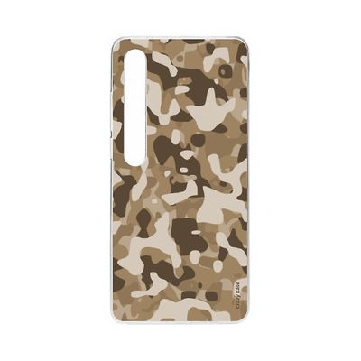 Crazy Kase Skrog til Xiaomi Mi 10 Fleksibel Ørken Militær Camouflage