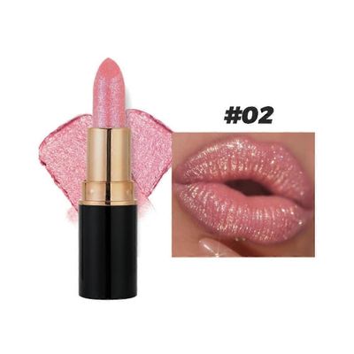 Diamond Glitter -huulipuna, Diamond Lip Gloss Glitter -huulipuna vedenpitävä, kiiltävä Väri02