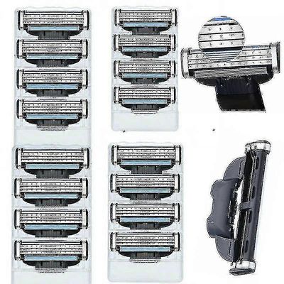 16kpl Gillette Mach 3 partakoneenterien ruostumattomasta teräksestä valmistettujen terien vaihtoon