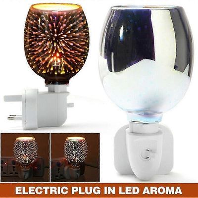 vaha sulaa öljypoltin lämpimämpi pistoke keraaminen lamppu yövalo sähköinen aromi LED