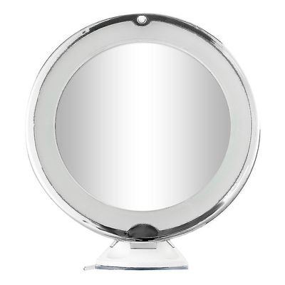 Bærbar 10x forstørrelsesglas Makeup Forfængelighed Spejl med LED Light