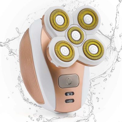 AURA Electric Lady -parranajokone, kivuton naisten partaveitsibikinitrimmeri, vedenpitävä virheetön karvanpoistoaine jaloille kasvoille vartalon hu...