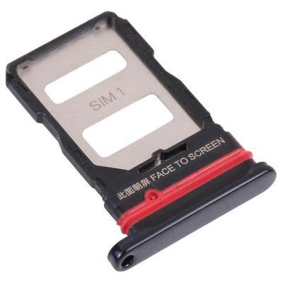 For Xiaomi 11T 21081111RG / 11T Pro Dual SIM-kortskuffholder Svart Xiaomi 11T 5G