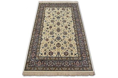 RugsX Tæppe WINDSOR 22933 JACQUARD elfenben - Ramme beige 160x230 cm