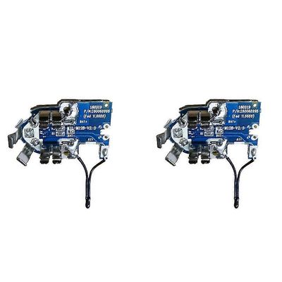 2kpl M12 akun lataussuoja PCB-piirilevy Milwaukeee 12V 48-11-2411 M12 -akku Satunnainen väri