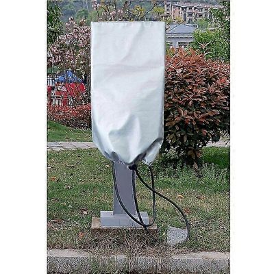 Sähköauton laturin sade- ja aurinkosuojakansi 420D latauspaalun kansi Hopea 35*25*70cm