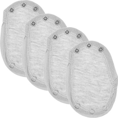 4kpl vauvan haalarit jatkeet taaperon haalarit jatkeet vauvan bodyn napsautusjatkeet Harmaa 13.00X9.00X0.20CM
