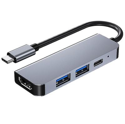 Coosilo 4 I 1 type-c til Hdmi Pd Usb3.0 Docking Station Hub Adapter til Macbook HD TV