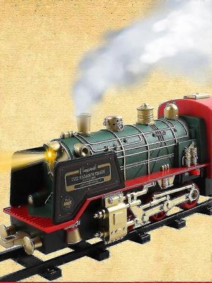 Junalelusetti, ladattava sähköjuna etähöyryvaloilla ääni