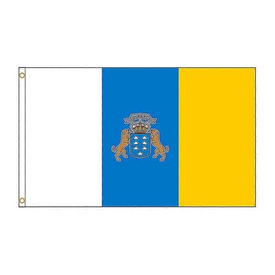 90x150cm Kanariansaarten lippu Espanjan autonomiset alueet Bannerin koristelu Sp004