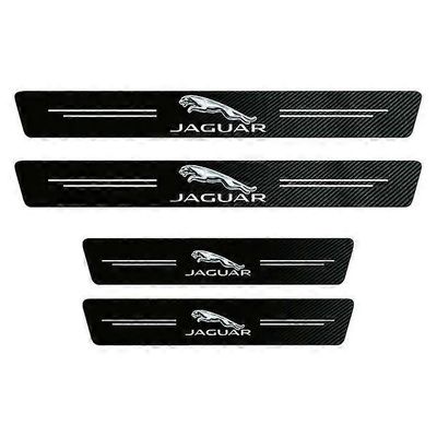 Jaguar XE XF XJ F-Type F-Pace XKR XEL XFL S F XK XJL XJ6 XJS X auton kynnyskilven suoja hiilikuitutarra 4 kpl auton ovea