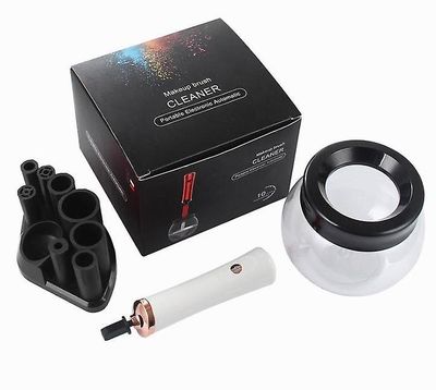 Handuo Makeup børste renere elektrisk skrubber makeup børste renere hvid