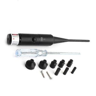 Bore Sighter Kit kantolaatikolla Säädettävät yleiskäyttöiset metsästystyökalut Kevyt kulutusta kestävä porausnäkymä