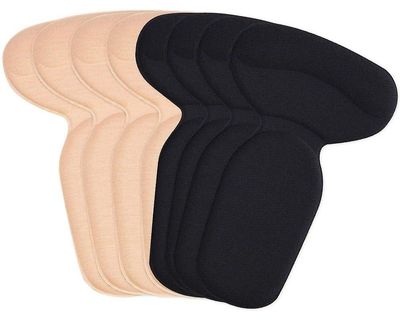 Grape Pp Sko hælbeskyttelse, 4 par Memory Foam Strong Sticky Foot Pad
