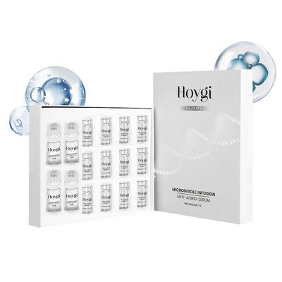 unbrand Mikroneulaussarja, Mikroinfuusiosarja kasvoille, Ihon kiinteyttäjä, Mikroneulausinfuusiojärjestelmä, Anti-Ageing & Smooth Wrinkles -kasvose...