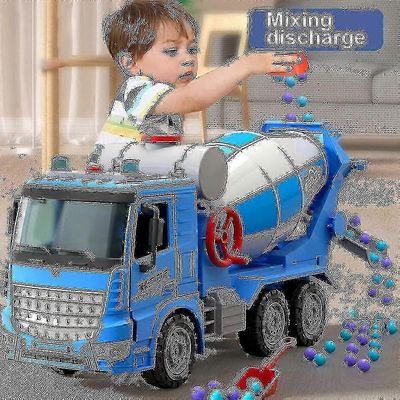 "Lasten suuri sekoitin inertia leluauton dumpperi betonitekniikka ajoneuvon sementtisäiliöauton simulaatio Fire Truck