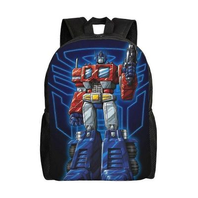 Transformers Monipuolinen Reppu Pestävä rento tyyli Koulun opiskelijareppu Trendikäs Oxford-kangas tietokonelaukku Unisex-hk2652