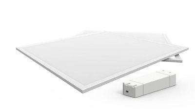 Inspired Lighting X2 LED-panel 595 x 595 mm 48W 3000K (hvid ramme) (1, 1)