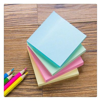 Witdreamer 4pcs Post-it Super Sticky Notes 3x3 Tommer 4 Farver 100 Ark / pad