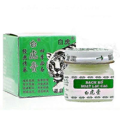 White Tiger Balm voide hierontavoide hieroa Hoat Lac Cao Bach Ho 3 purkkia x15g