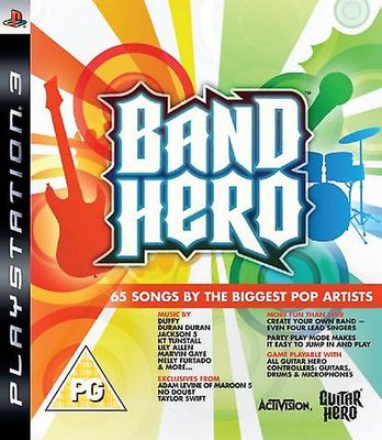 PlayStation 3 Band Hero - Endast spel (PS3) - PAL - Nytt och förseglat