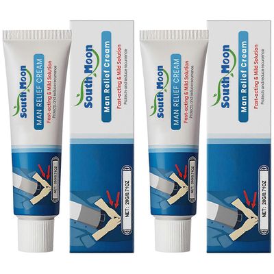 Kutinaa lievittävä voide miehille Nopea ja pitkäkestoinen vaikutus Kutinaa lievittävä voide miehille 2pcs