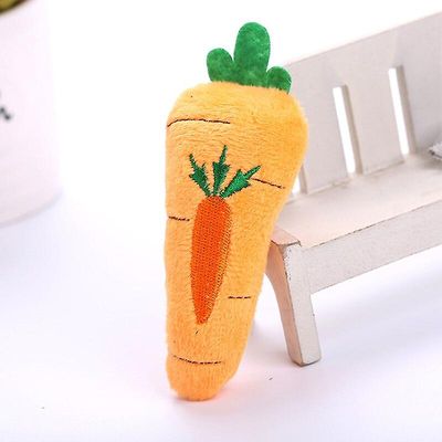 Pet Doll Cat Tygge Legetøj Holdbar Random Style Catnip Påfyldning Plys Tænder slibning Killing Toys Pet Supplies Radish