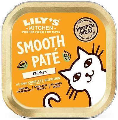 Lilys Kitchen Lily's Kitchen Smooth Paté Chicken kissoille (Kissat , Kissanruoka, Märkä ruoka) 85 gr