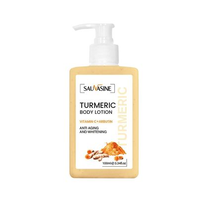 Fruushop 100ml Body Lightening Cream Kurkuma vartalovoide Pitkäkestoinen kosteuttaa sileää ihoa vaalentavaa voidetta tumman ihon vartaloille 1Pcs