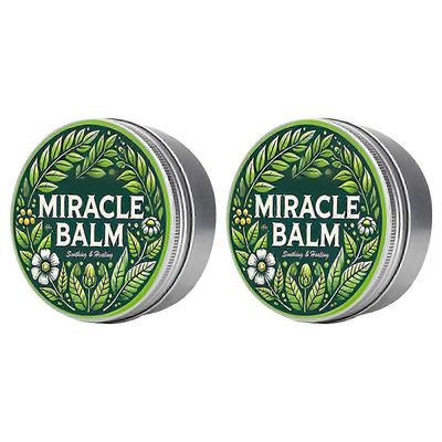 Yrttibalsami Nivelkipuhoito Rauhoittava hierontavoide ulkoiseen käyttöön 2025 2pcs