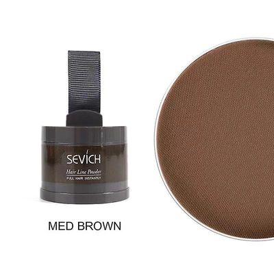 Fluffy tyndt pulver hårgrænse skygge dækker rod dække hår concealer farve04