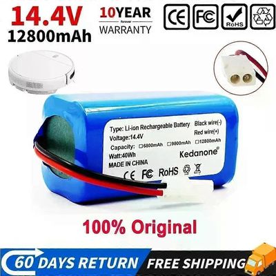 Koskee MJSTG1:n alkuperäistä/aitoa Xiaomi-vaihtoakkua H18650CH-4S1P:lle XIOMI MIJIA Mi Robot Vacuum-Mop Essential G1 SKV4136GL 2600 mAh