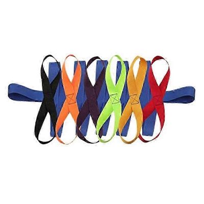 Lasten kävelyköydet esikoululaisille, päiväkotilapsille, värikkäät ulkokahvat jopa 12 hengelle monivärinen