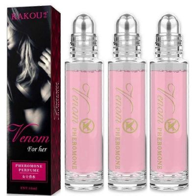 10ml Venom feromonihajuste miehille/naisille pitkäkestoinen stimuloiva 3pcs